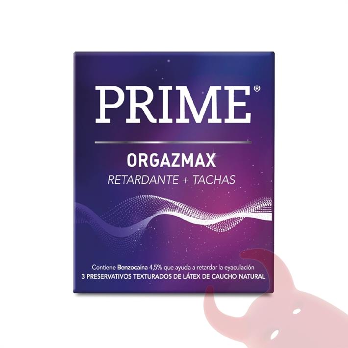 Preservativo prime Orgazmax